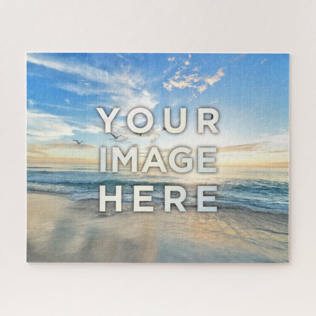 Custom Photo Adult 500 Jigsaw Puzzle (Horizontal)