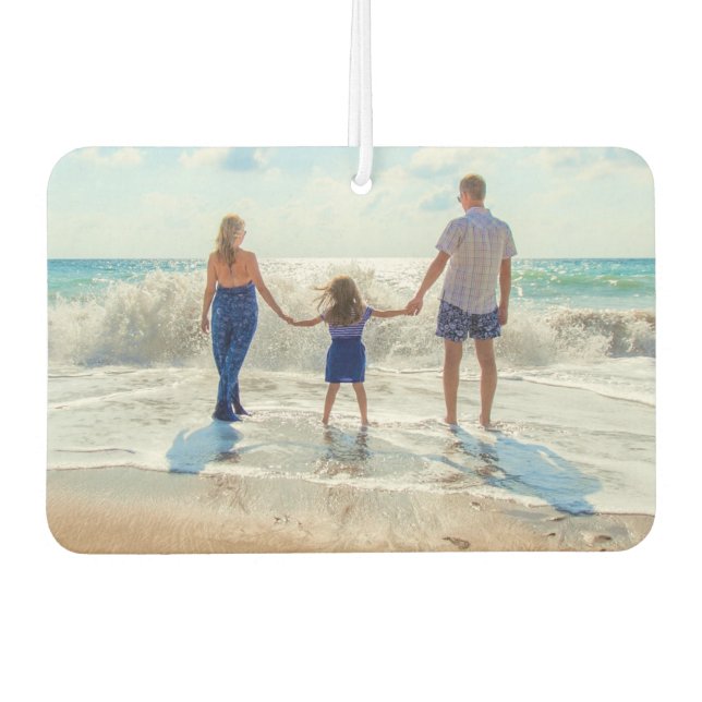 Custom Photo Air Freshener Your Favorite Photos (Front)