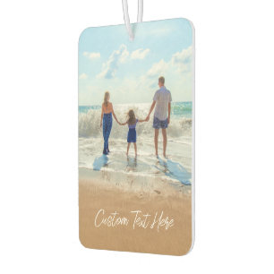 Custom Photo Air Freshener Your Fhotos and Text