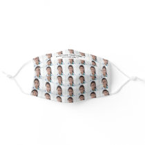 Custom Photo and Custom Text Adult Cloth Face Mask
