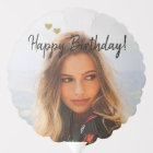 Custom Photo and Name Birthday Balloon