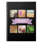 Custom Photo And Name Notebook at Zazzle
