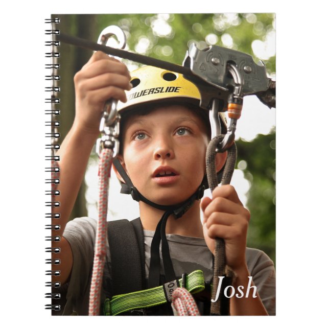 Custom Photo and Name Notebook (Front)