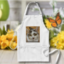 Custom Photo and Name Personalized Adult Apron