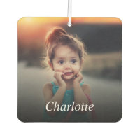 Custom Photo And Name Personalized Air Freshener