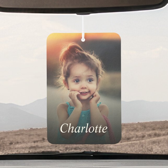 Custom Photo And Name Personalized Air Freshener (Creator Uploaded)