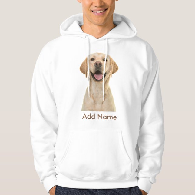 Custom Photo and Name Personalized Hoodie (Front)