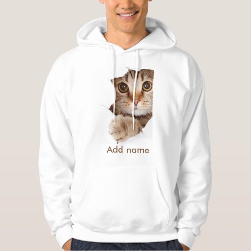 Custom Photo and Name Personalized Hoodie