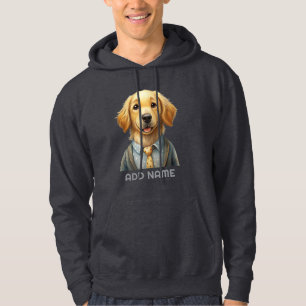 Custom Photo and Name Personalized Hoodie for Men