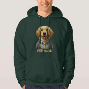 Custom Photo and Name Personalized Hoodie for Men