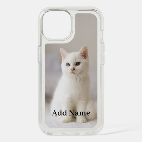 Custom Photo and Name Personalized iPhone 15 Case