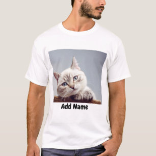 Custom Photo and Name Personalized  T-Shirt