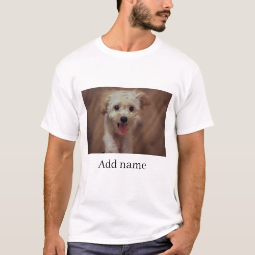 Custom Photo and Name Personalized   T_Shirt