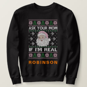 Custom Photo and Name Personalized Unisex Cute Sweatshirt