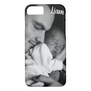 Custom photo and name phone case personalized