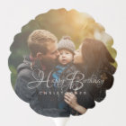 Custom Photo and Name Typography | Birthday