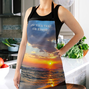 Custom Photo and Optional Text Personalized Apron