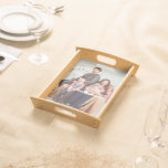 Custom Photo And/or Text Serving Tray at Zazzle