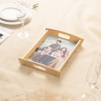 Custom Photo And/or Text Serving Tray by Tissling at Zazzle