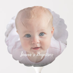 Custom Photo and Text Balloon