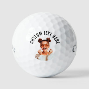 Custom Photo and Text Callaway Supersoft 12Pack Golf Balls