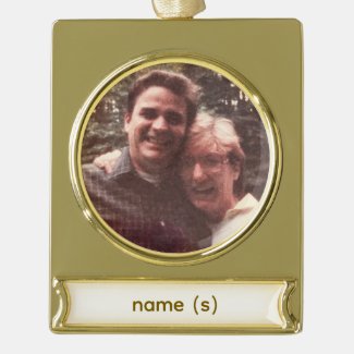 Custom Photo and Text Christmas Tree