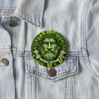 Custom Photo and text Jack in the green Button