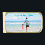 Custom Photo and Text Money Clip Your Own Design<br><div class="desc">Custom Photo and Text Money Clip - Your Own Design - Special - Personalized Family / Friends or Personal Money Clips / Gift - Add Your Text and Photo - Resize and move or remove and add elements / image with customization tool. Choose / add your favorite font / text...</div>