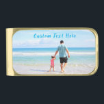 Custom Photo and Text Money Clip Your Own Design<br><div class="desc">Custom Photo and Text Money Clip - Your Own Design - Special - Personalized Family / Friends or Personal Money Clips / Gift - Add Your Text and Photo - Resize and move or remove and add elements / image with Customization tool. Choose / add your favorite font / color...</div>