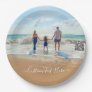 Custom Photo and Text Paper Plates - Your Family