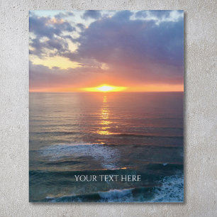 Custom Photo And Text Personalized Acrylic Print