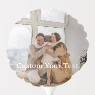 Custom photo and text Personalized Balloon
