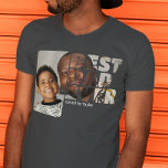 Custom Photo And Text Personalized Best Dad Ever T-Shirt<br><div class="desc">Custom Photo And Text Personalized Best Dad Ever t-shirts from Ricaso  - add your own photograph,  art and text to this customizable shirt  - ideal for father's day or any day</div>
