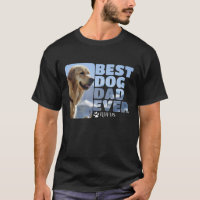 Custom Photo And Text Personalized Best Dog Dad