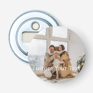 Custom photo and text Personalized Bottle Opener