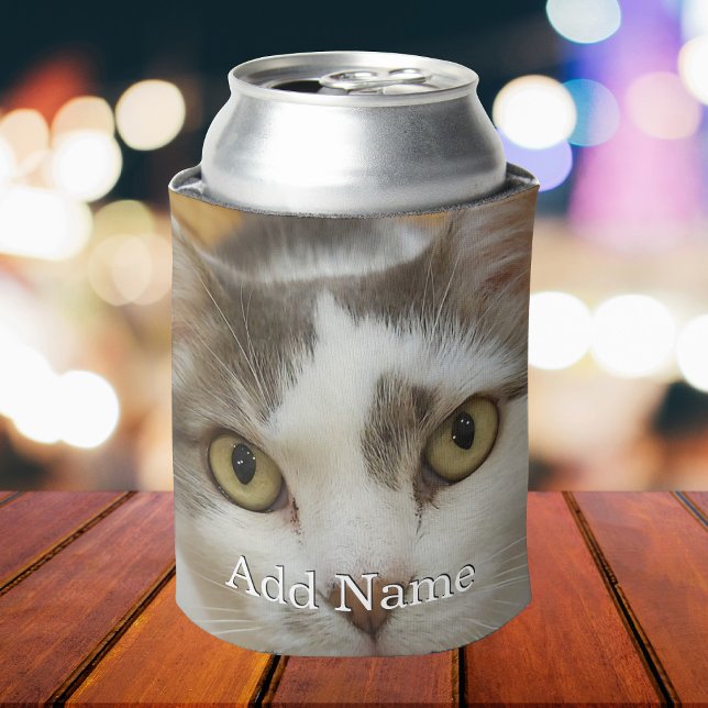 Custom Photo and Text Personalized Can Cooler (Creator Uploaded)