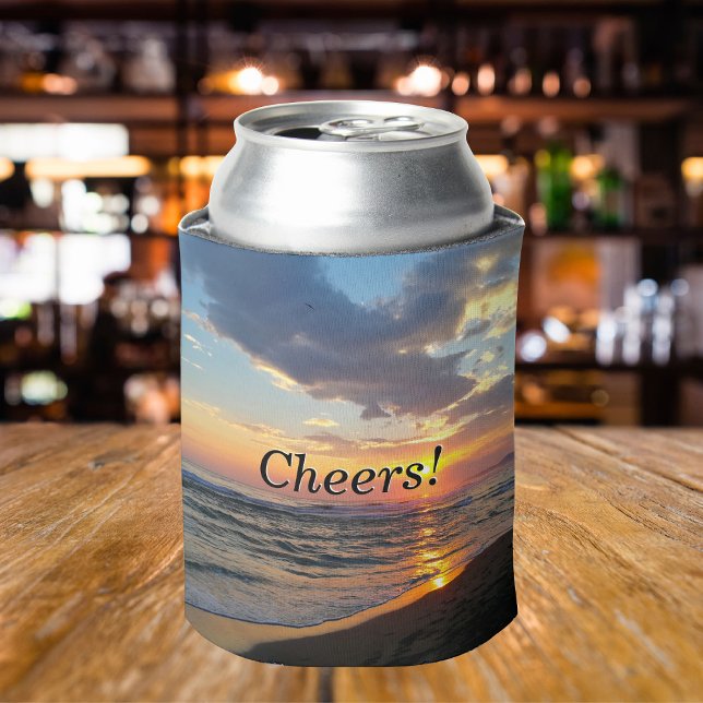 Custom Photo and Text Personalized Can Cooler (Creator Uploaded)