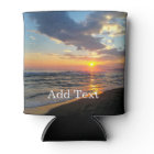 Custom Photo and Text Personalized Can Cooler