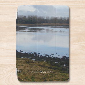 Custom Photo And Text Personalized Landscape  iPad Mini Cover