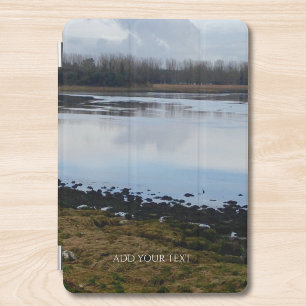 Custom Photo And Text Personalized Landscape iPad Mini Cover