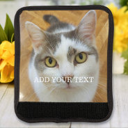 Custom Photo And Text Personalized Luggage Handle Wrap at Zazzle