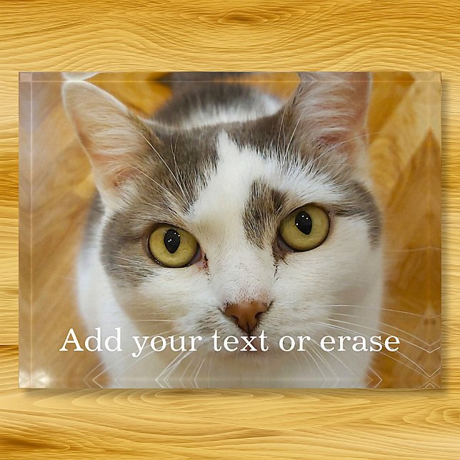 Custom Photo And Text Personalized Paperweight (Creator Uploaded)