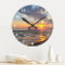 Custom Photo And Text Personalized Wall Clock