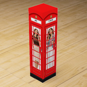 Custom Photo and Text Promotion Telephone Box