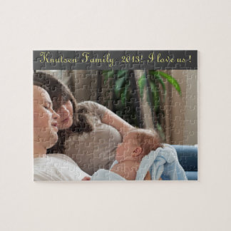 Custom Photo and Text Puzzle