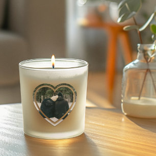 Custom Photo and Text Scented Jar Candle