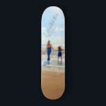 Custom Photo and Text Skateboard Your Own Design<br><div class="desc">Custom Photo and Text Skateboards - Unique Your Own Design - Personalized Family / Friends or Personal Skateboard Gift - Add Your Text and Photo - Resize and move elements with Customization tool ! Choose font / size / color ! Good Luck - Be Happy :)</div>