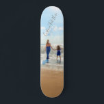 Custom Photo and Text Skateboard - Your Own Design<br><div class="desc">Custom Photo and Text - Unique Your Own Design -  Personalized Family / Friends or Personal Gift - Add Your Text and Photo - Resize and move elements with customization tool !</div>