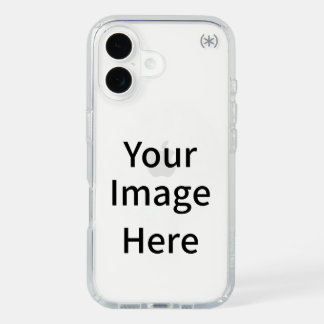 Custom photo and text iPhone 16 case