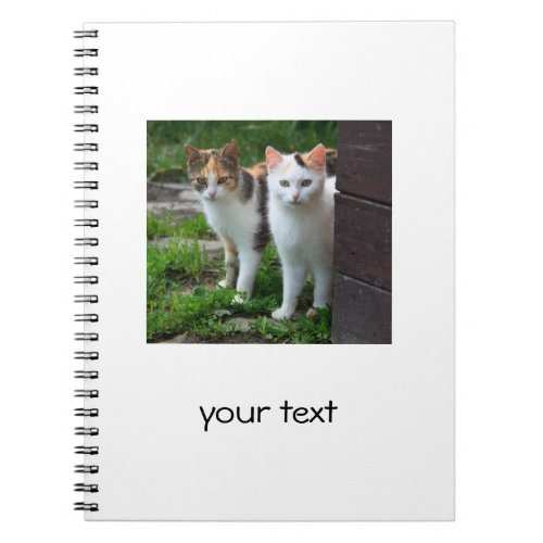 Custom photo and text surprise kids gift Notebook